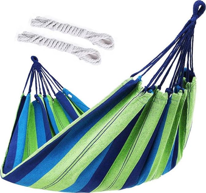 Carruzzo L70BL HAMAK OGRODOWY 2OS TKANINA 200x150