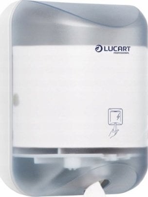 Offlander Lucart L-ONE MINI - Dozownik do papieru toaletowego lub ręcznika papierowego - transparentny