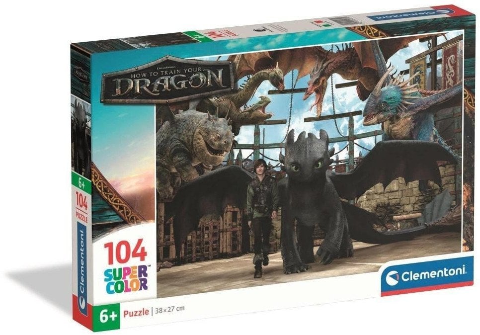 CLE puzzle 104 SuperKolor HowToTrainYDragon 25079