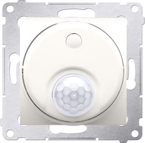 Kontakt-Simon Łącznik z czujnikiem ruchu z przekaźnikiem do obiektów użyteczności publicznej Simon 54 kremowy (DCR11P.01/41)