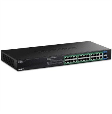 Switch TRENDnet 26-Port Gigabit EdgeSmart PoE+ Switch