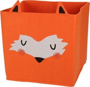 Home Styling Collection Pojemnik na zabawki składany FOREST FRIENDS, z uszkami, filcowy