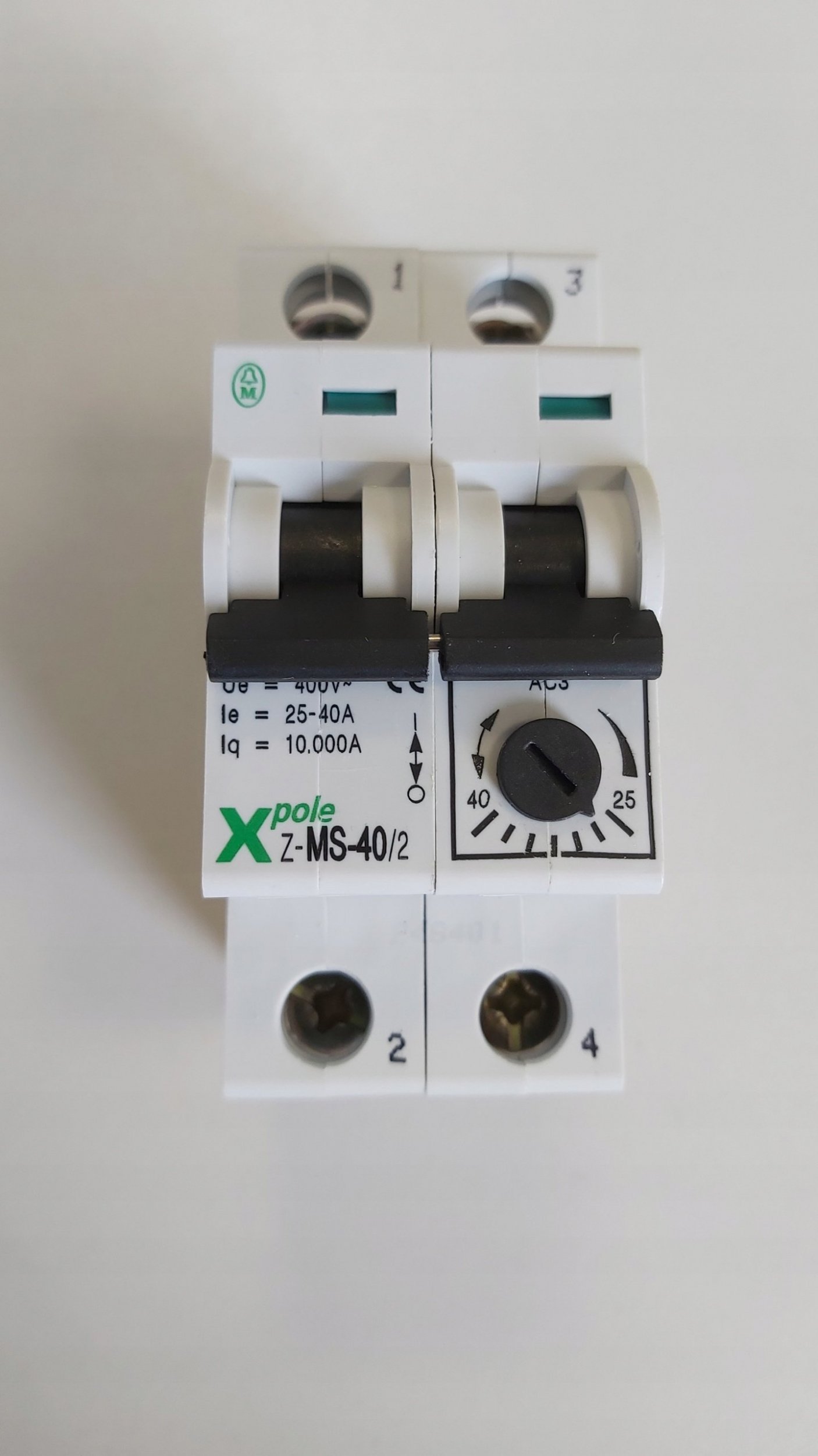 Eaton Wyłącznik silnikowy 2-biegunowy 18,5 kW 25-40A Z-MS-40/2 248401