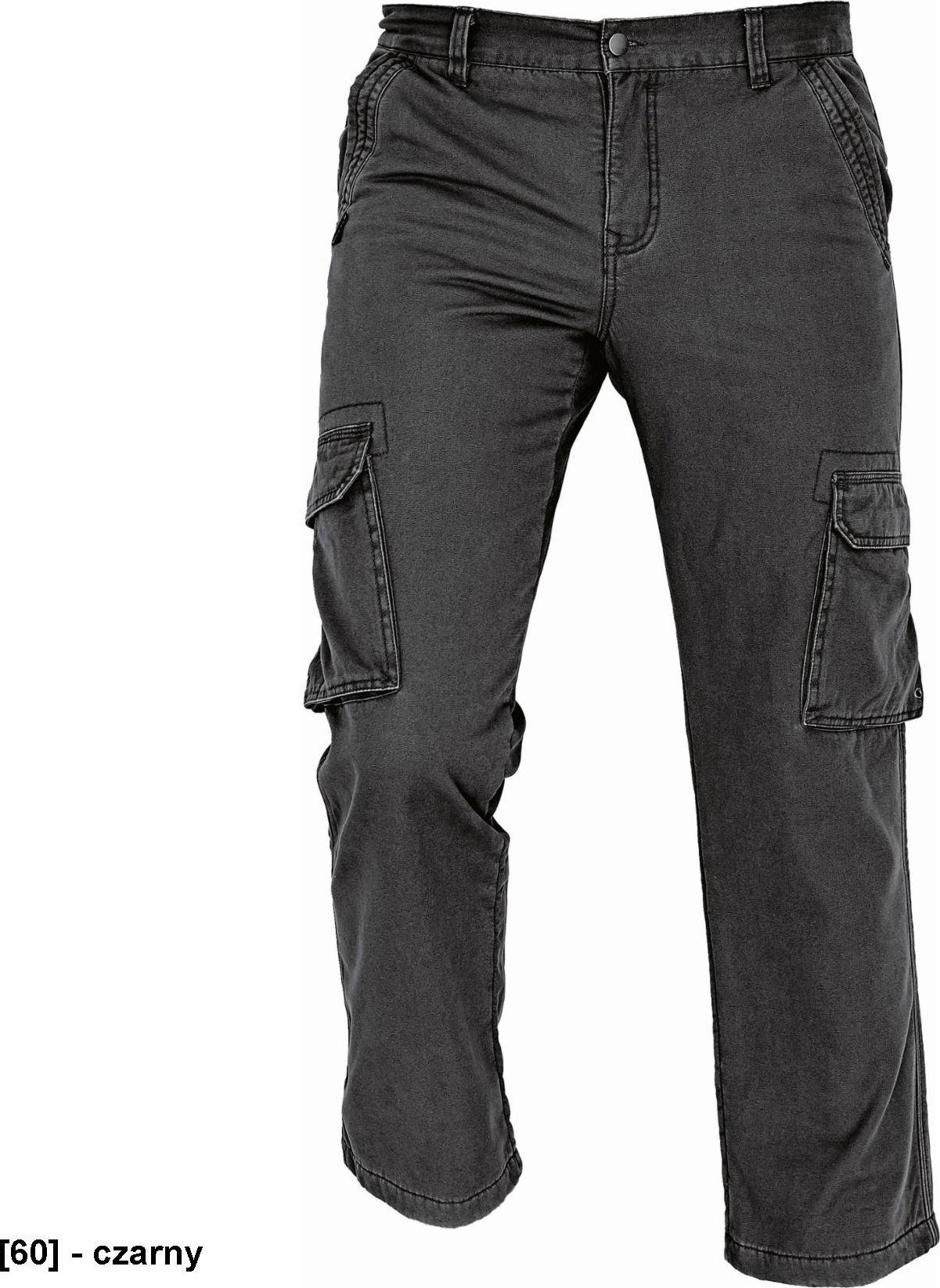 CERVA RAHAN - spodnie - czarny 3XL