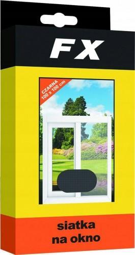 Bros Siatka na okno przeciw owadom FX 100x100 cm czarna