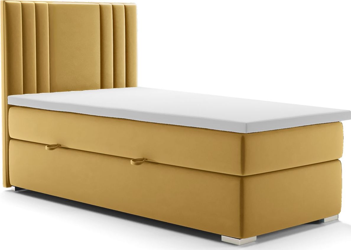 Elior Pojedyncze łóżko hotelowe Felippe 90x200 - 58 kolorów