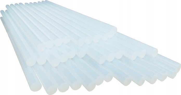 Wkłady klejowe Modeco do plastiku 12 mm x 200 mm przezroczyste 250 szt. 5 kg PRO-T (MN-97-994-5)