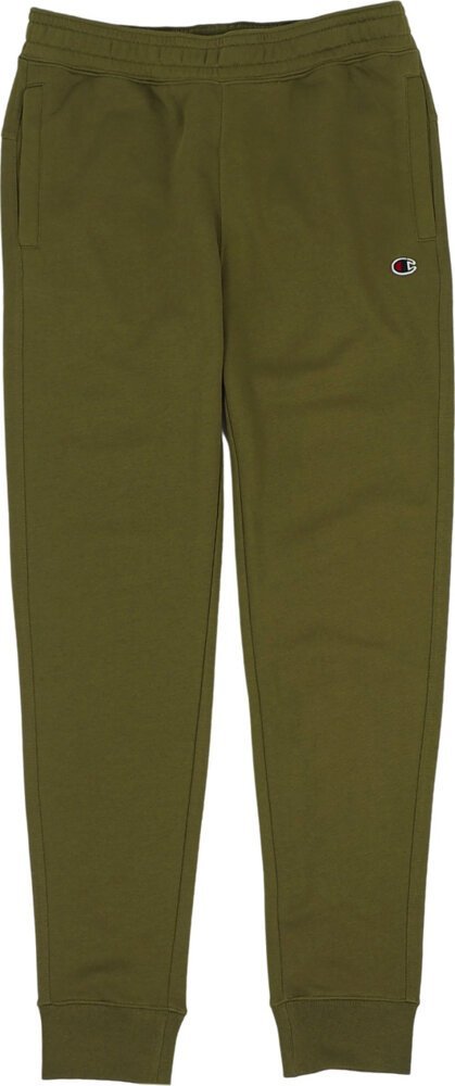 Champion Spodnie męskie Champion Rib Cuff Pants oliwkowe 220301 GS573 XL
