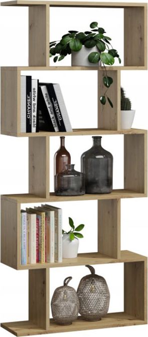 Elior Regał stojący do salonu dąb artisan - Aristo 4X