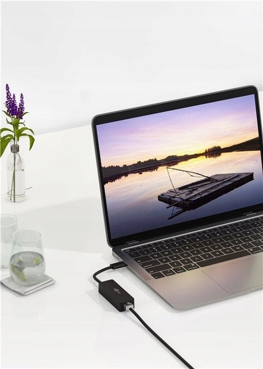 Adapter USB-C™ Ethernet, czarny