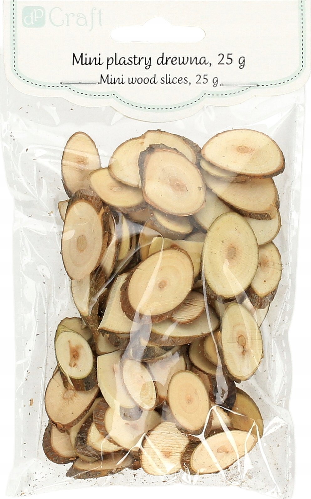 Plastry mini drewna 25g