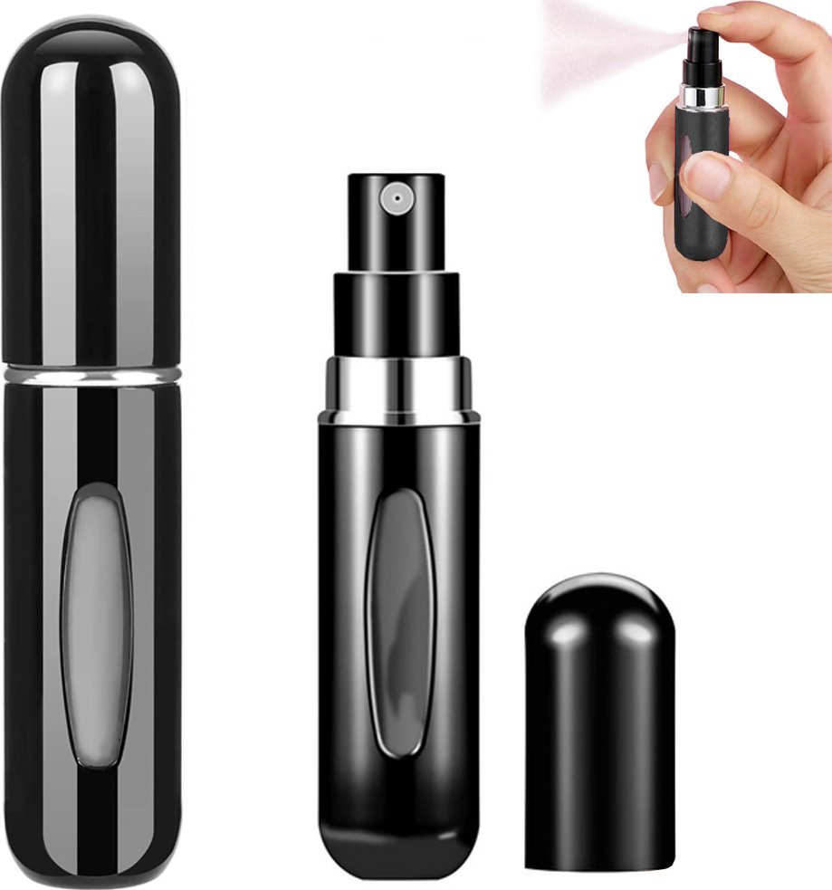 Verk Atomizer podróżny z rozpylaczem do perfum flakon 5ml dozownik na perfumy Atomizer podróżny z rozpylaczem do perfum flakon 5ml dozownik na perfumy