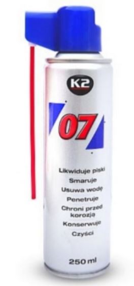 K2 Preparat wielozadaniowy 07 250ml z aplikatorem - 0725