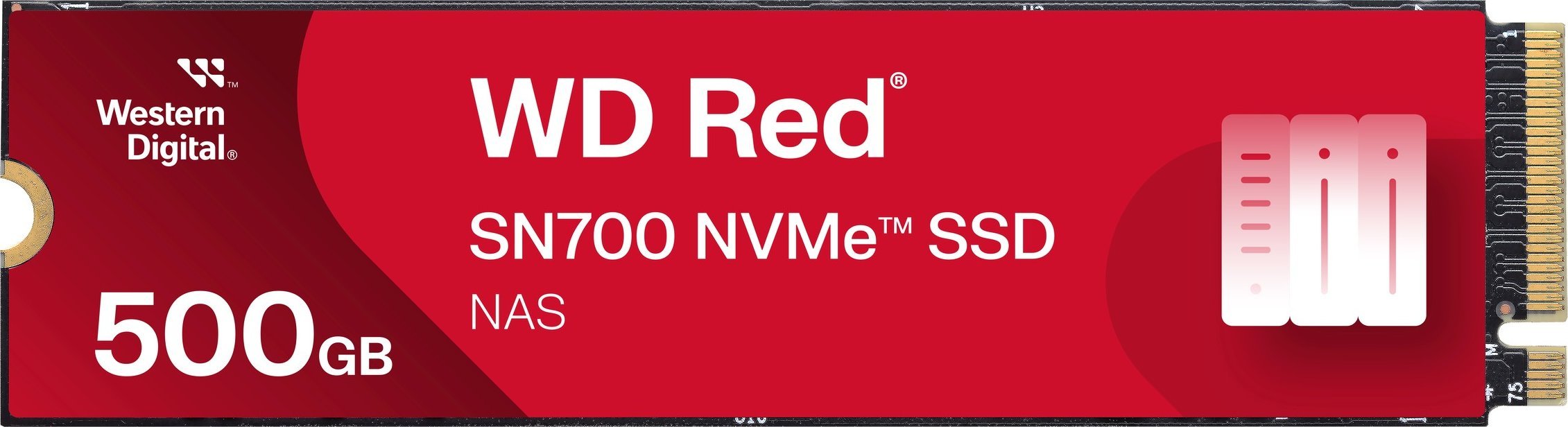Dysk SSD SanDisk Red SN700 500GB M.2 2280 PCI-E x4 Gen3 NVMe (WDS500G1R0C)