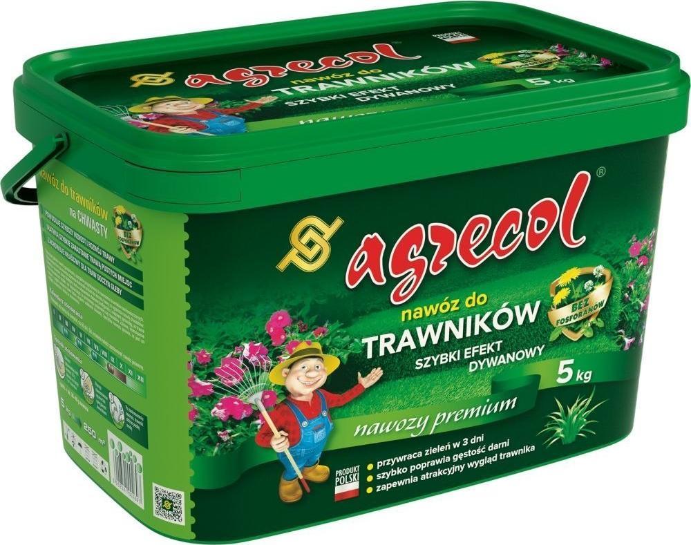 Agrecol Nawóz do Trawników - Szybki Efekt Dywanowy 5kg Agrecol