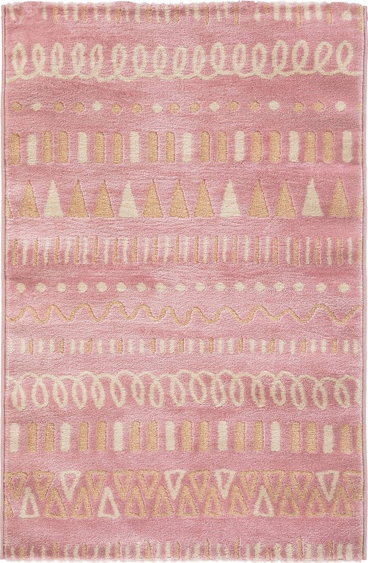 Direct Home and Garden Dywan dziecięcy GIRLY, wzorki, 100 x 150 cm