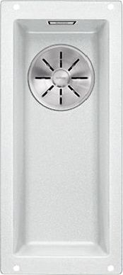 Zlewozmywak Blanco Subline 160-U Silgranit biały z korkiem InFino (523400)