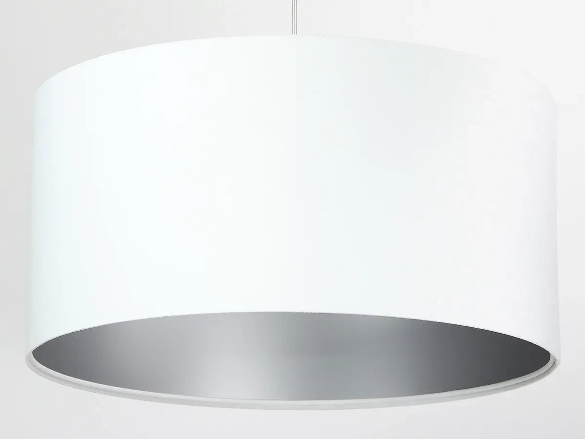 Lampa wisząca HOME 50 biała/srebrna BPS KONCEPT