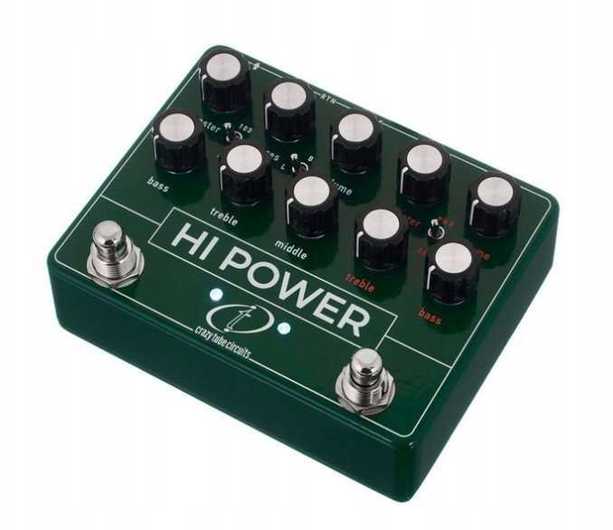 Crazy Tube Circuits HI-Power Analogowy Preamp i Overdrive