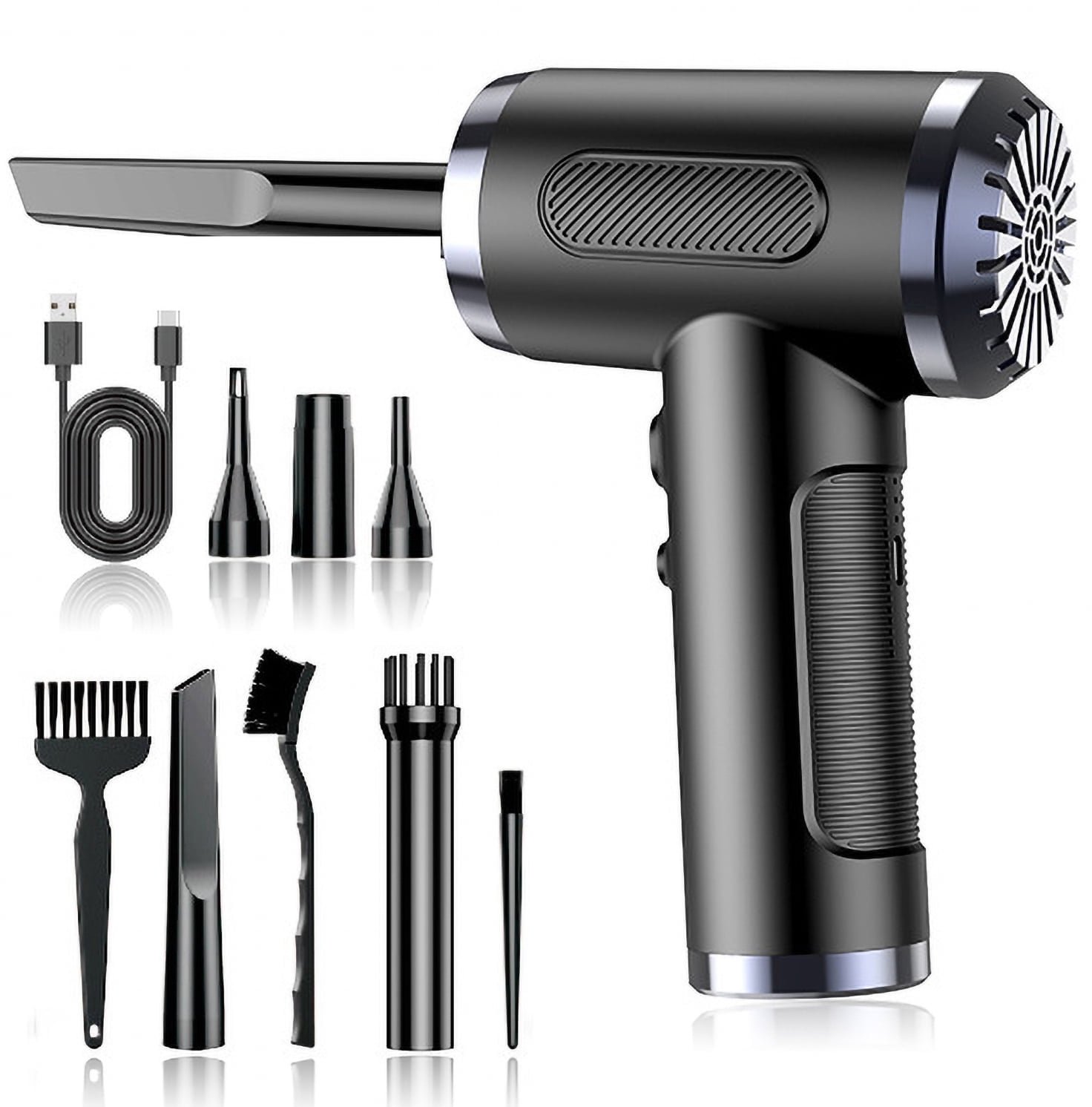 Elektryczna Dmuchawa Sprężone Powietrze Kompresor Do PC Air Duster do Kurzu