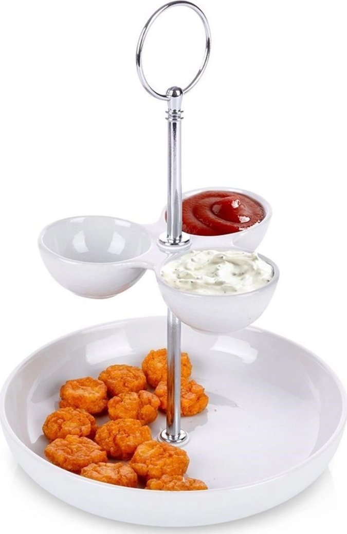 Alpina PATERA PORCELANOWA PIĘTROWA NA PRZEKĄSKI 139378