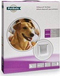 PET SAFE Drzwiczki STAYWELL do 18kg, Typ 740, BIAŁE