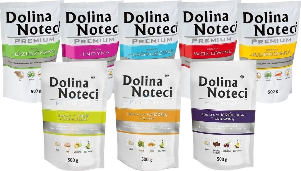Dolina Noteci Premium mix smaków bez ryb 20x500g