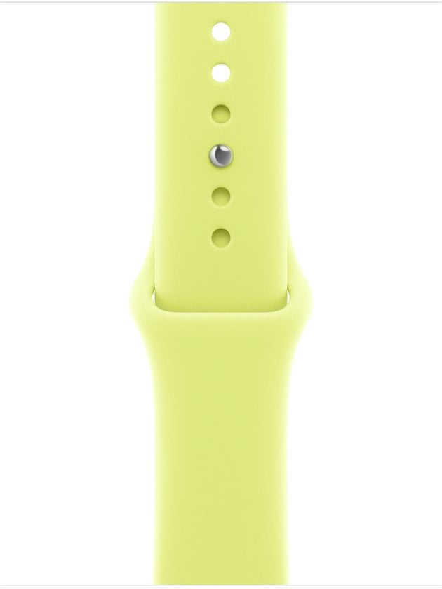 Apple MFGC4ZM/A inteligentne akcesorium osobiste Band Żółty Fluoroelastomer