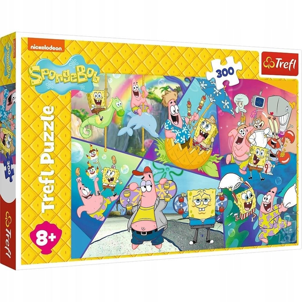 Trefl Puzzle SpongeBob w Bikini Dolnym 300 elementów