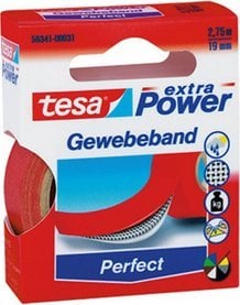 Tesa tesa extra Power Perfect Gewebeband 2,75m 19mm gelb