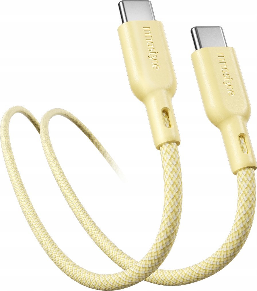 Kabel USB Innostyle USB-C - USB-C 2 m Żółty