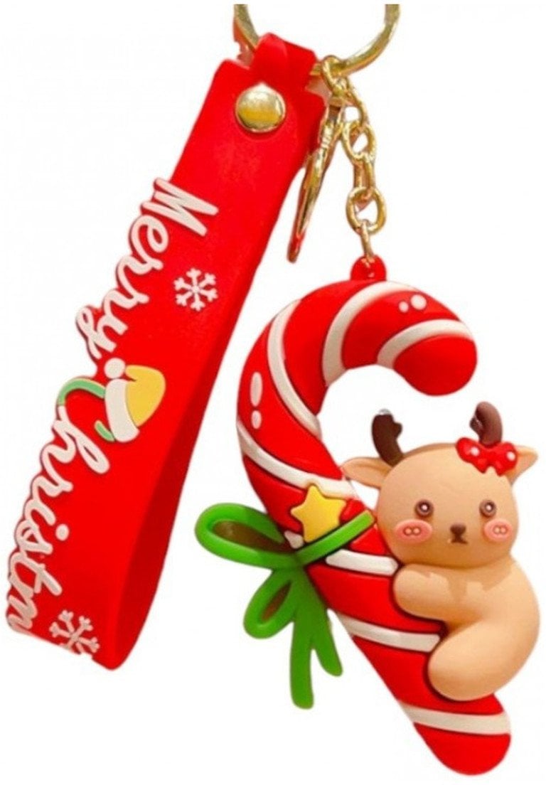 Ecarla Brelok Do Kluczy Świąteczny Lizak Z Reniferem