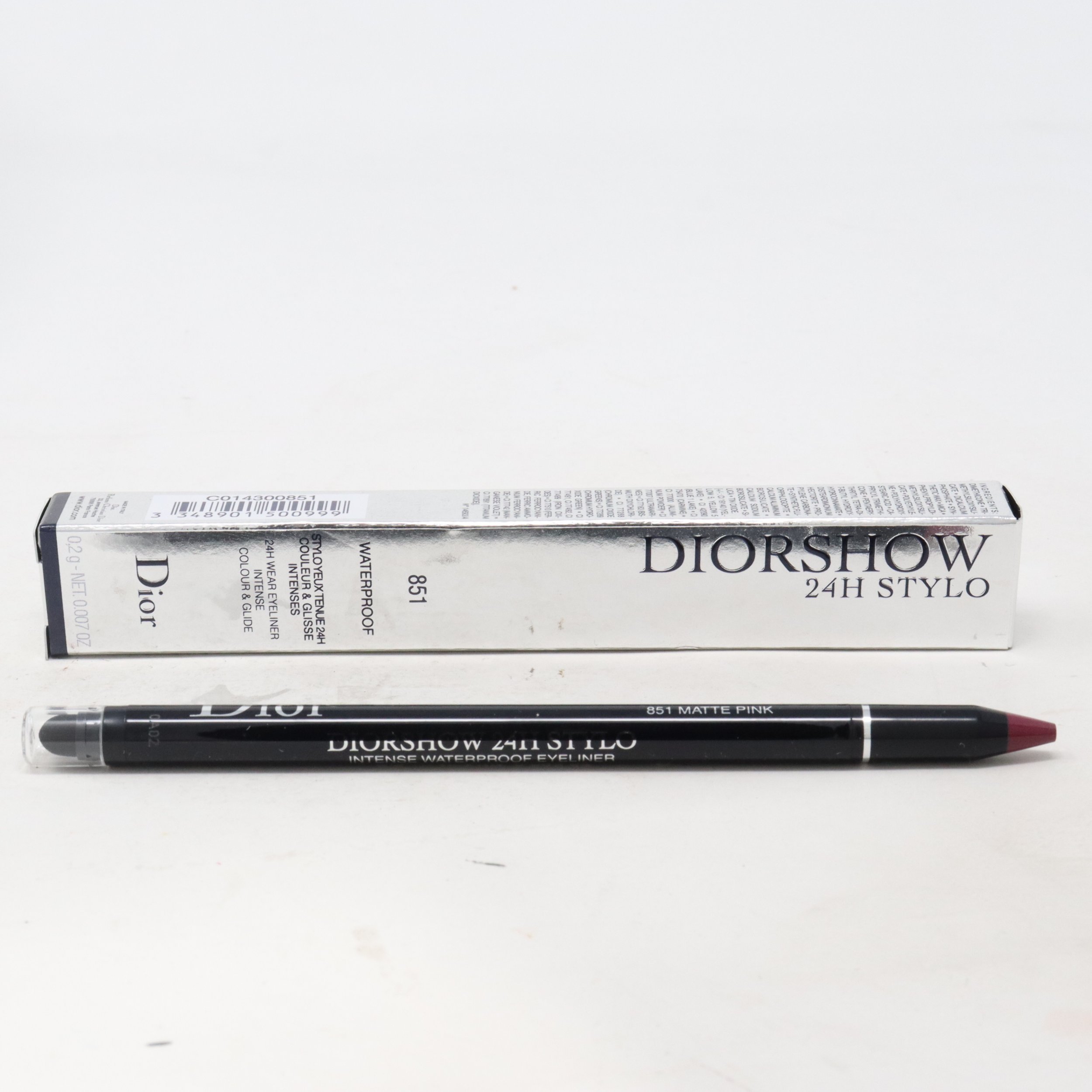 Christian Dior, Diorshow, Waterproof, Double-Ended, Intense Color, Liquid Eyeliner, 851, 0.2 g For Women