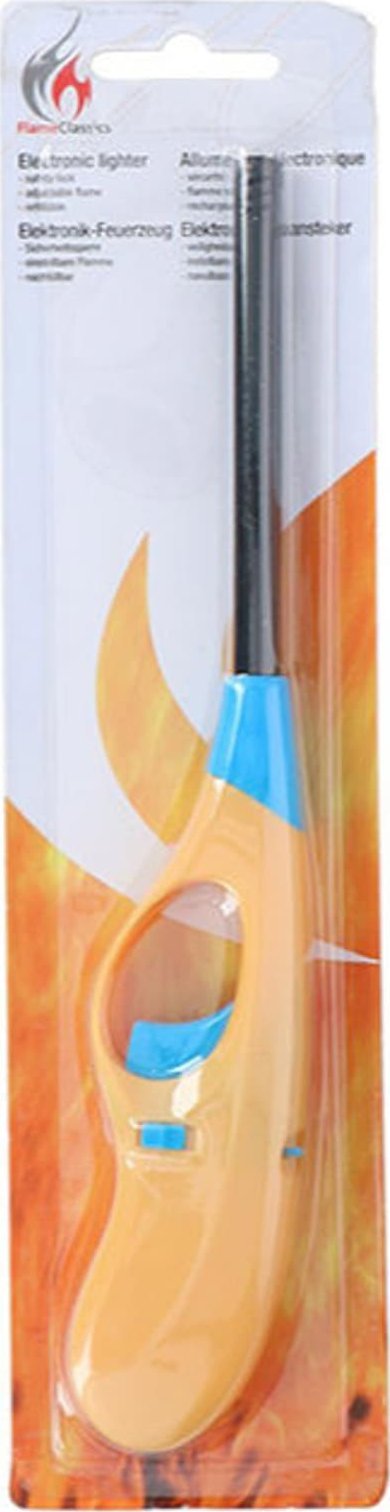 Zapalniczka gazowa wygodna długa 26,6 cm (żółty)