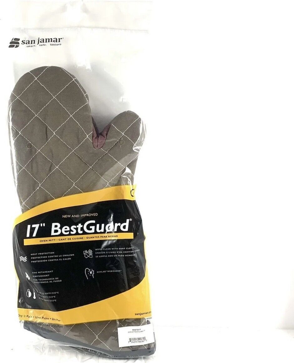 Handske 43 cm Flammesikret Op til 232C,1 par