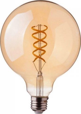 V-TAC Żarówka LED V-TAC 4,8W Filament E27 Kula Glob G95 Bursztyn 95x138mm VT-2075 2200K 300lm