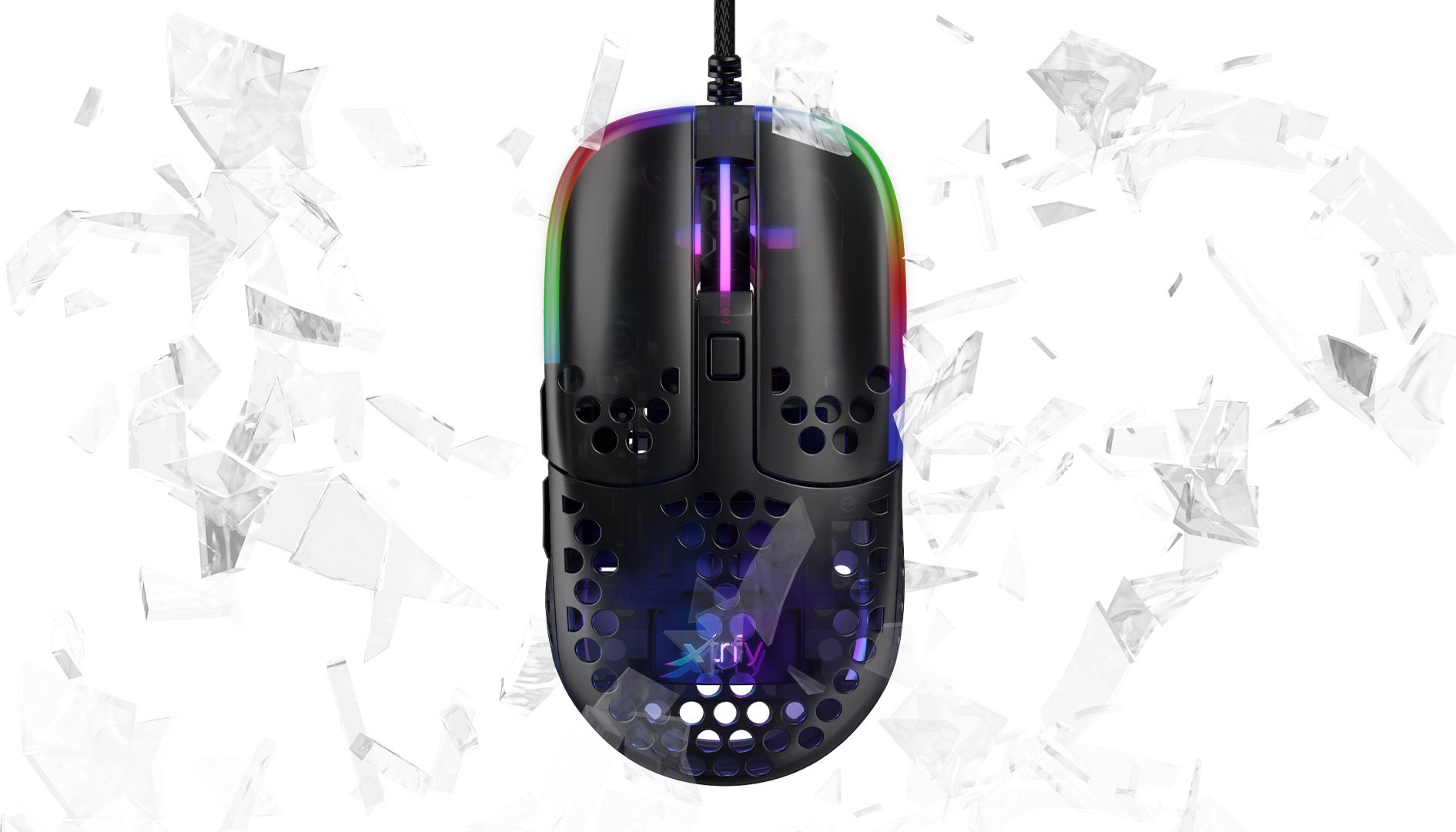 Mysz Xtrfy MZ1 (MZ1-RGB-BLACK-TP)