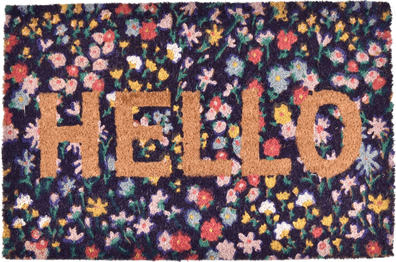 Wycieraczka kokosowa z nadrukiem HELLO