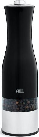 Młynek do przypraw ADE Elektryczny młynek do pieprzu ADE , śred. 6 x 20,5 cm, czarny