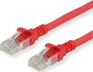 Roline ROLINE - Patch- Cable - RJ- 45 (M) to RJ- 45 (M) - 2 m - UTP - CAT 6 - halogen free, shaped, stranded - red (21.15.2512)