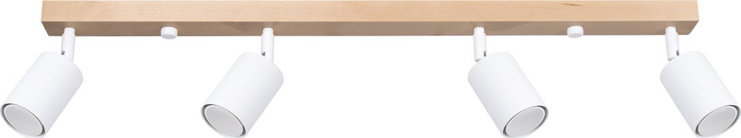 Lampa sufitowa Sollux Lighting SOLLUX Plafon VERDO 4 biały 4 x GU10 SL.1289