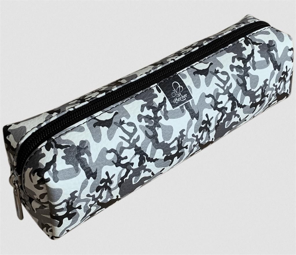 Piórnik Bee-bee Piórnik prostokąt Camouflage Grey