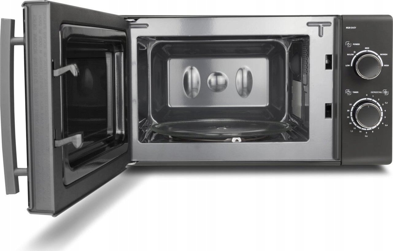 Kuchenka mikrofalowa Caso Microwave mikrofalówka M20 EASY Free standing 20 L 700 W srebrny