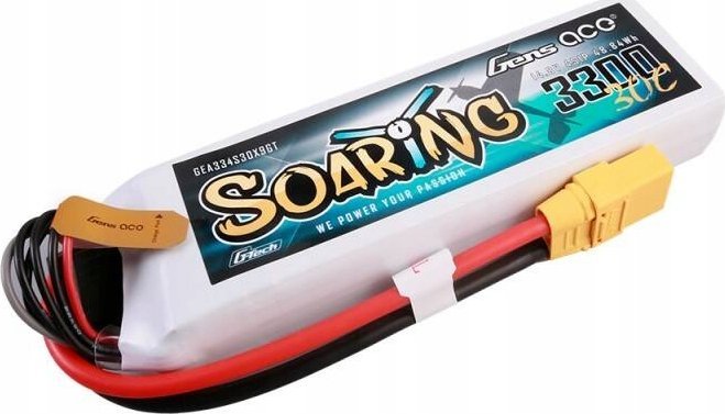 Gens Ace Akumulator Gens ace G-Tech Soaring 3300mAh 14.8V 30C 4S1P Lipo Battery