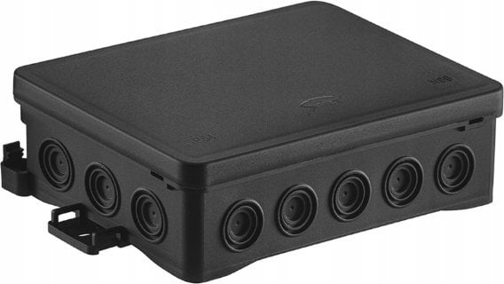 Simet Puszka instalacyjna naścienna Simet Fastbox&Hook 35404107 NS9 czarna