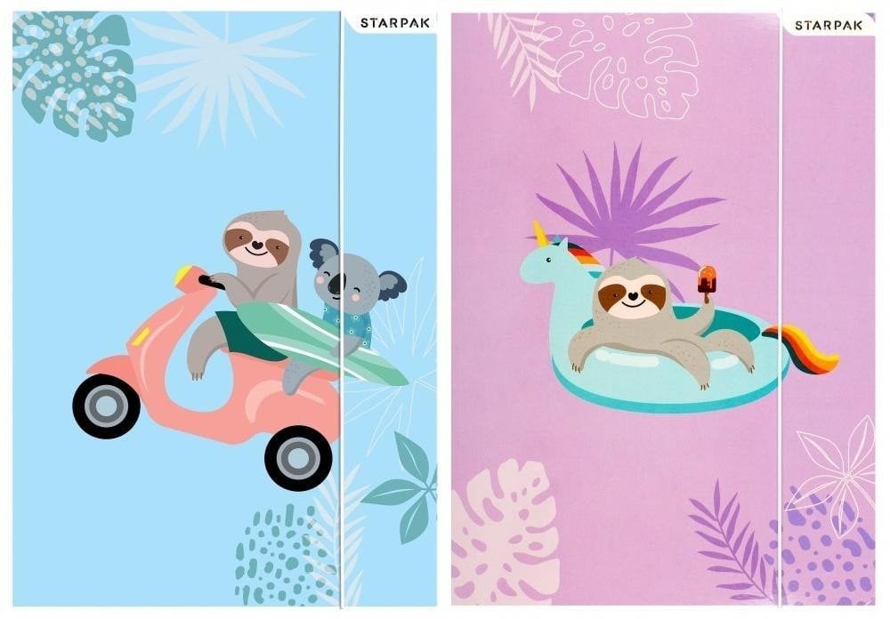 TECZKA Z GUMKA PAP A4 KOALA STK FOL 10/100