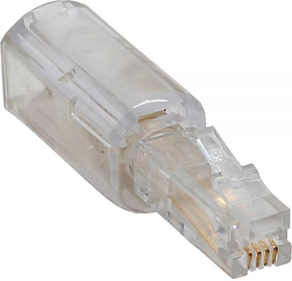 InLine Twist-Stop receiver 4P4C męski - żeński (18890L)