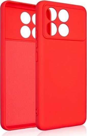 Beline Beline Etui Silicone Xiaomi Poco F6 Pro czerwony/red
