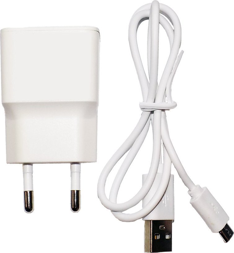 Ładowarka USB adapter z kablem micro USB