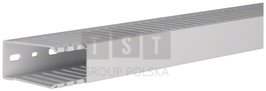 tehalit.HNG Kanał grzebieniowy bezhalogenowy 75x37mm, PC-ABS, jasnoszary HNG75037 /2m/